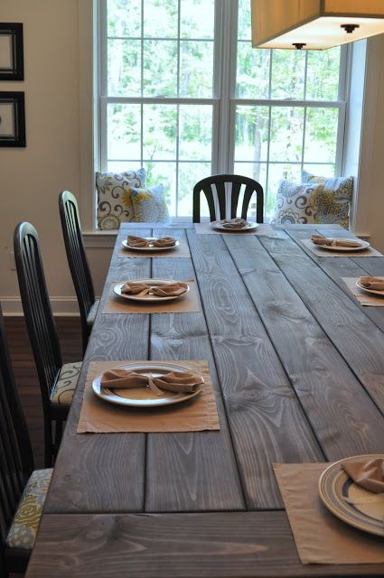 DIY Farm Table Projects - East Coast Creative - Bib Vila --PINNING NOW TO READ LATER