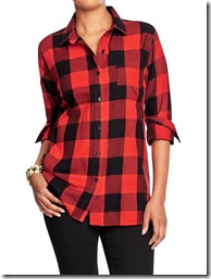 plaid shirt