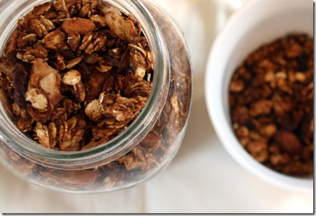 peanut butter chocolate granola (7)
